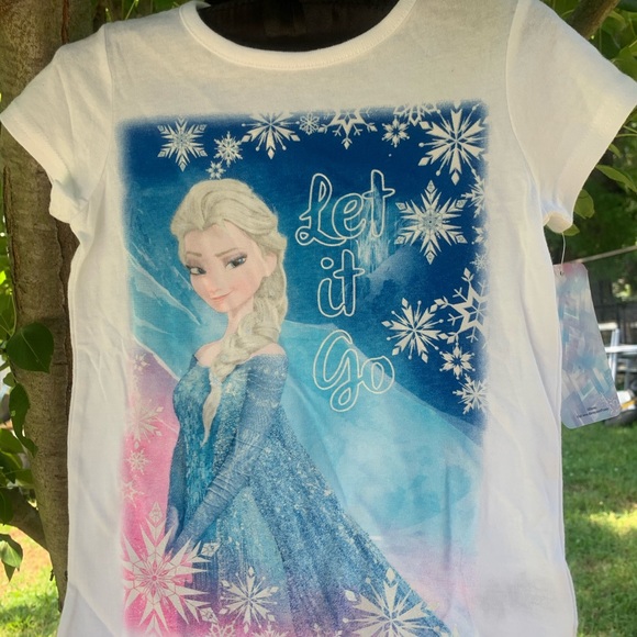 Let it Go Girls T-shirt - Picture 2 of 6